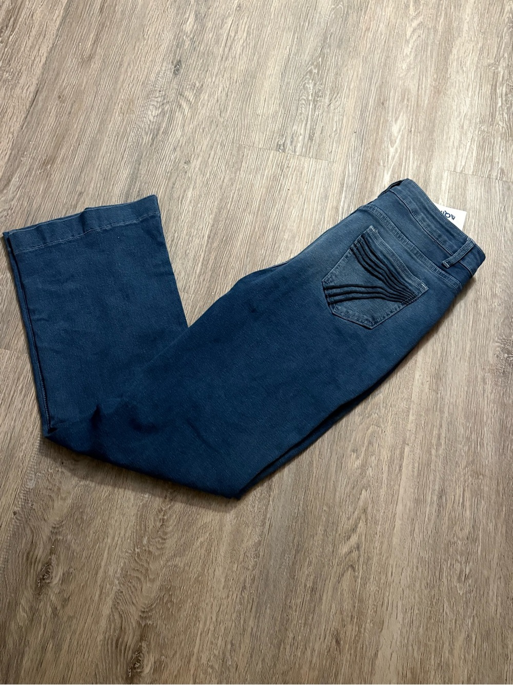 Temu Nockoff 7’s Dark Blue Jeans - bootcut/ flare fit